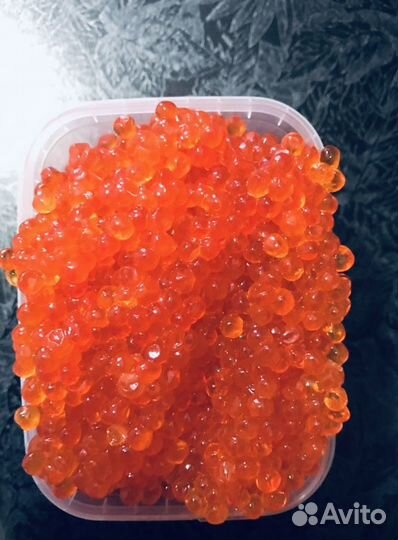 Икра кижуч, кета, горбуша