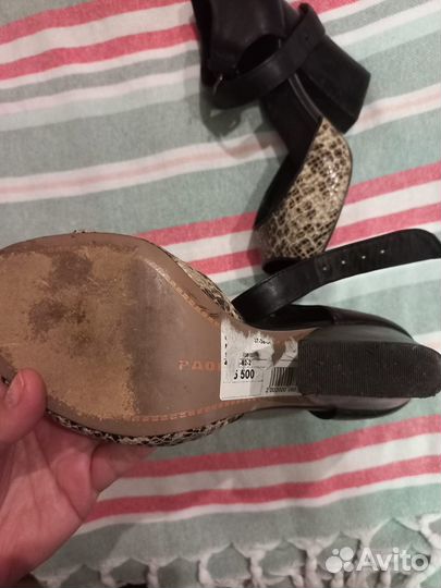 Босоножки paolo conte