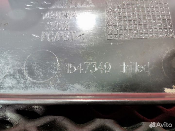 Планка над фарой правая Scania 5-series