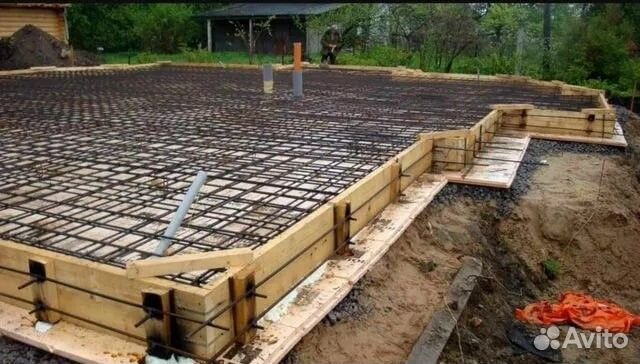 Фундаменты любого типа / Бетонные работы под ключ