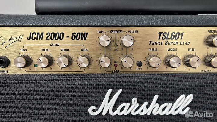 Marshall jcm 2000 TSL 601 made in UK