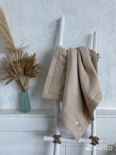Муслиновый плед одеяло