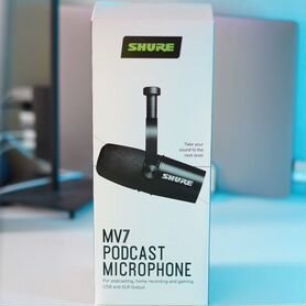 Shure Motiv MV7 новый, запечатанный