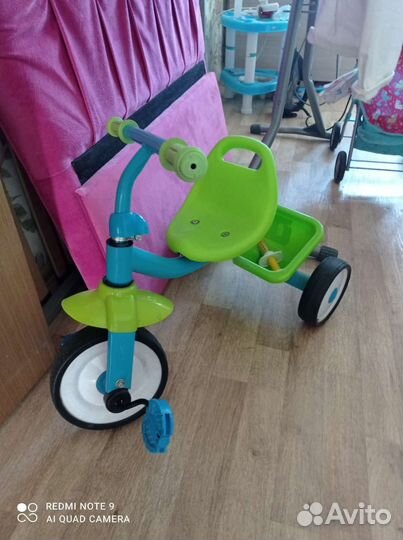 Детский трехколесный велосипед бу