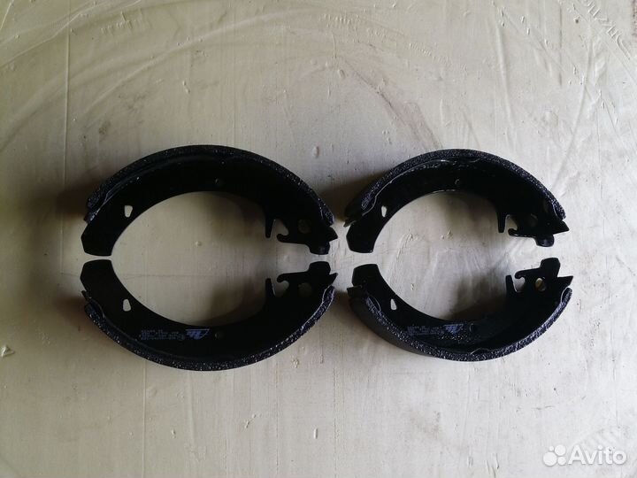 Тормозные колодки задние барабанные ATE для ваз