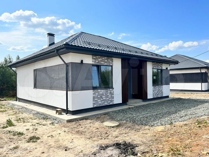 Коттедж 112 м² на участке 6,5 сот.