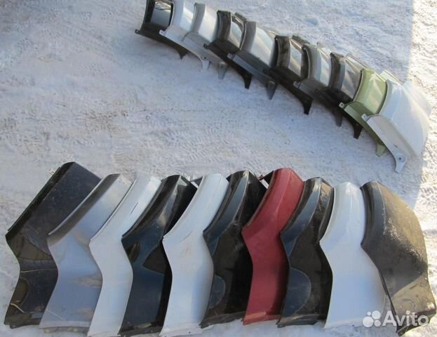 Range Rover Evoque Левая боковина бампера заднего