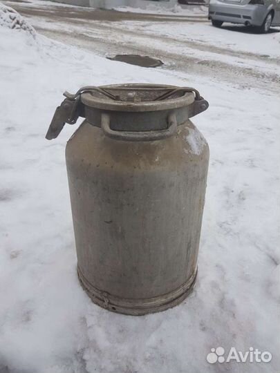 Фляга алюминиевая бу 40л