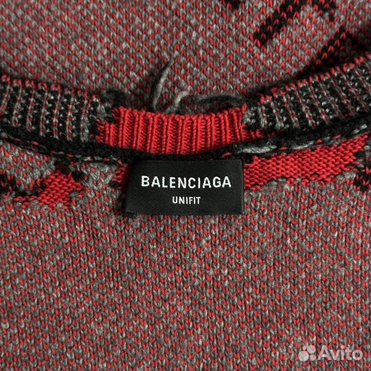 Новый Balenciaga destroyed свитер оригинал