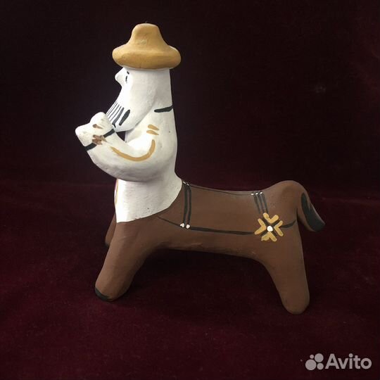 Каргопольская игрушка.Оригинал.Полкан.12,5 см