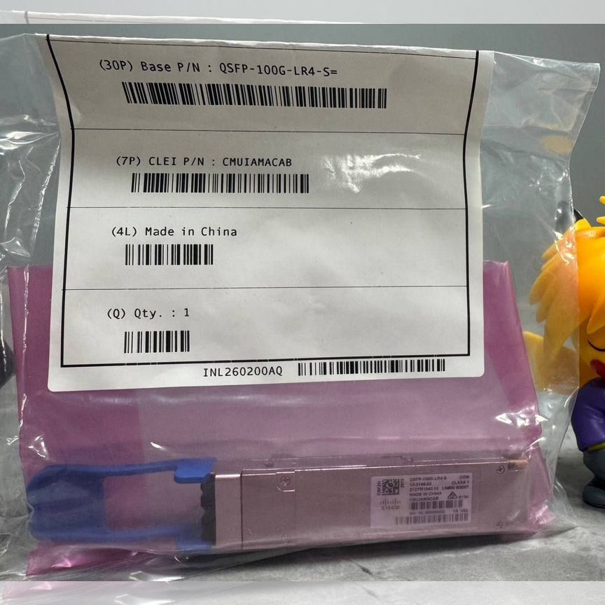 [QSFP-100G-LR4-S] Трансивер Cisco Новый Qsfp-100g-Lr4-S