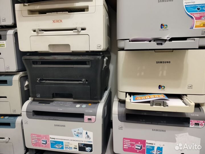 Разбор по запчастям принтеров и мфу