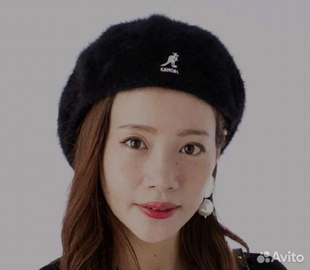 Кепи панама из ангоры и вельвета 507 Kangol Кангол