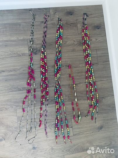 Елочные игрушки СССР Бусы