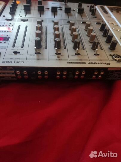 Pioneer DJM-600 и CDJ-800 mk2 микшер и 2 вертушки