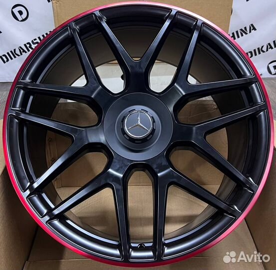 Кованые диски на Mercedes G class Генелдваген R22