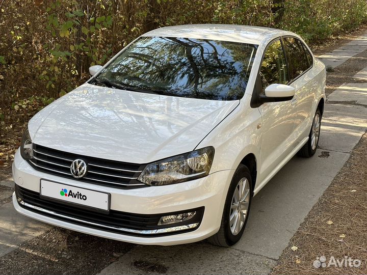 Volkswagen Polo 1.6 AT, 2015, 159 000 км