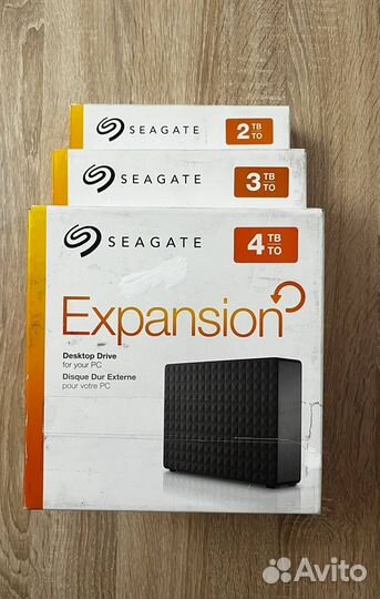 Внешний HDD seagate expansion 2TB, 3 TB и 4 TB