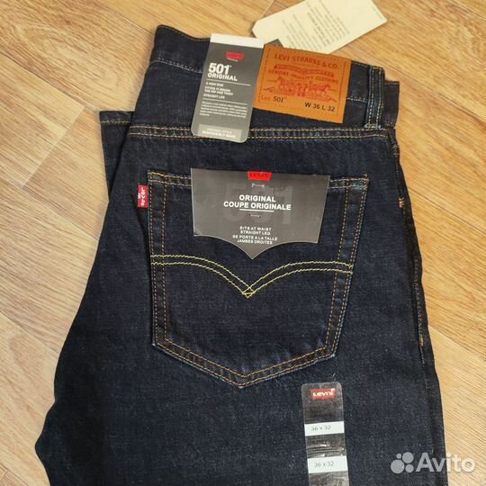 Джинсы Levi's 501, Selvedge dеnim original