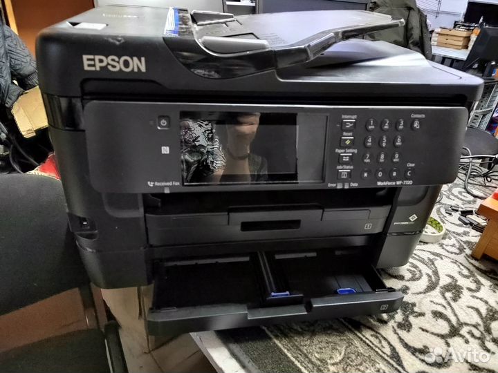Мфу epson WF-7720 на запчасти