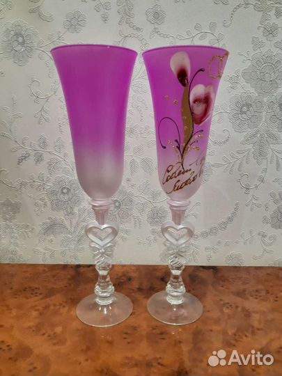 Новые свадебные бокалы