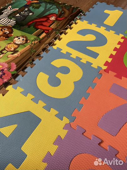 Пазл мягкий пол цена за все