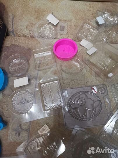 Пластиковые формы для мыла и бомбочек для ванны