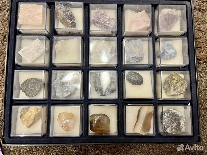 Коллекция минералы Deagostini