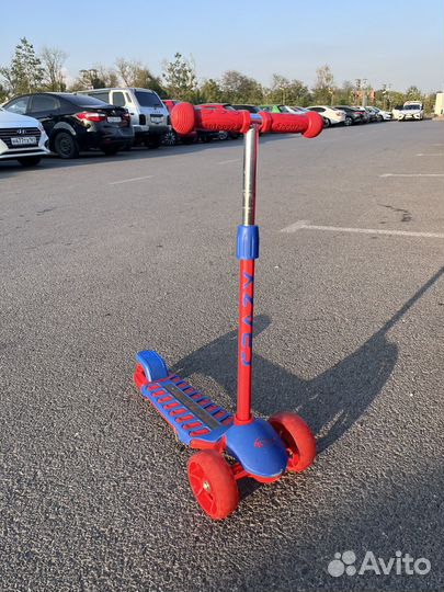 Самокат детский трехколесный бу