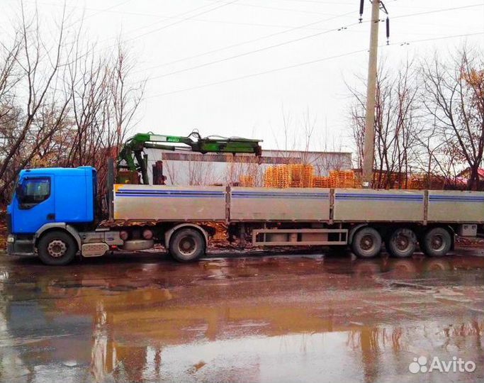 Грузоперевозки / Аренда длинномера с манипулятором