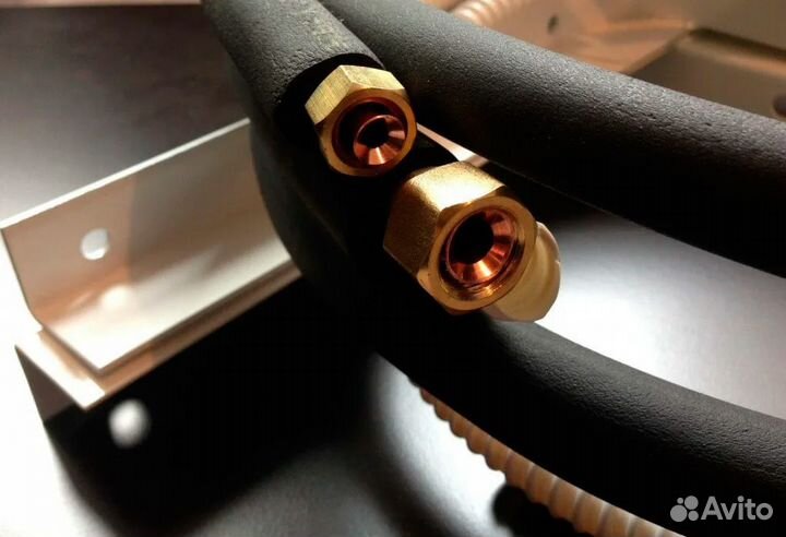 Трубы медные для кондиционеров. Готовые трассы