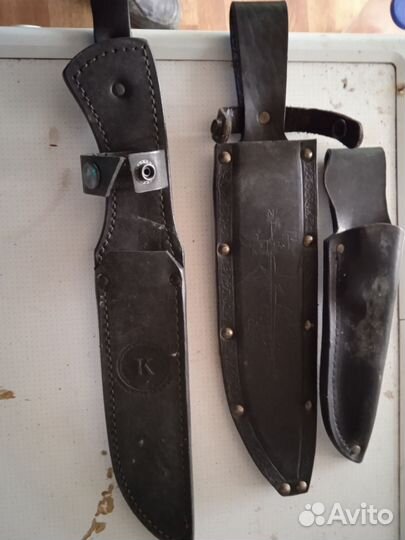 Кожаный чехол для ножа