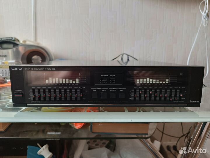 Graphic equalizer Lo-D HGE-22 hitachi