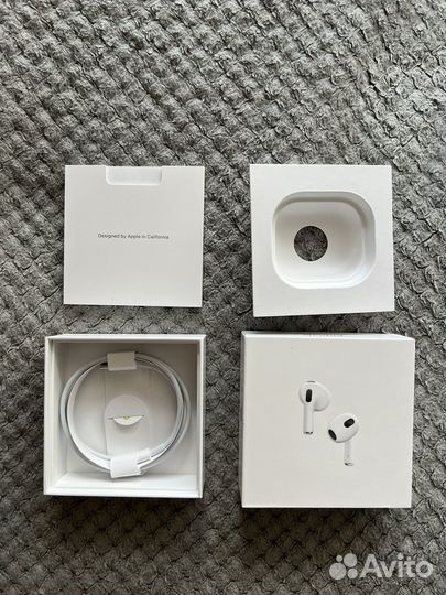 Коробка от наушников airpods (3d generation)