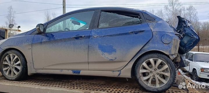 Разборка hyundai solaris 1.6 MT