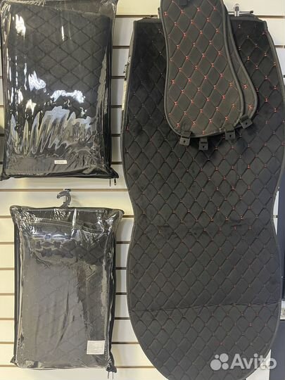 Накидка на сиденье из алькантары