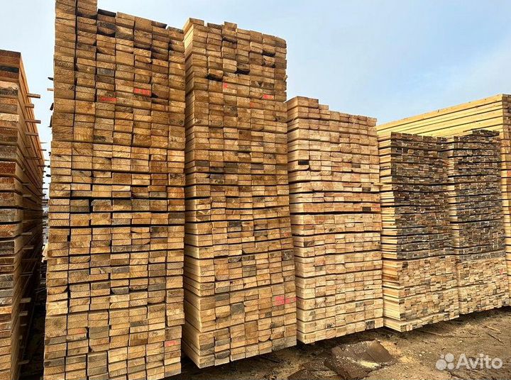 Брус 50 x100x 6000