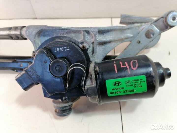 Мотор дворников (установка/гарантия) Hyundai I40