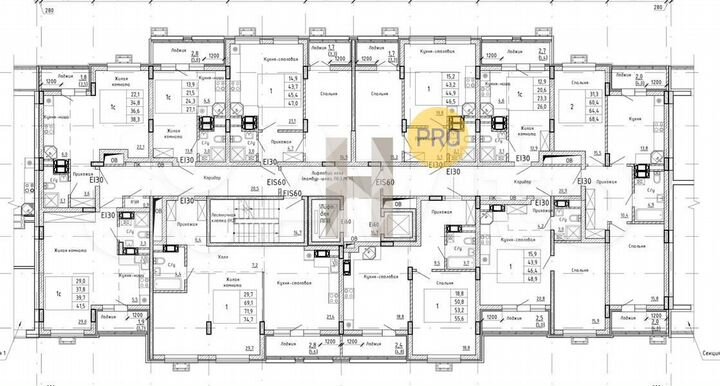 Квартира-студия, 36,6 м², 12/15 эт.
