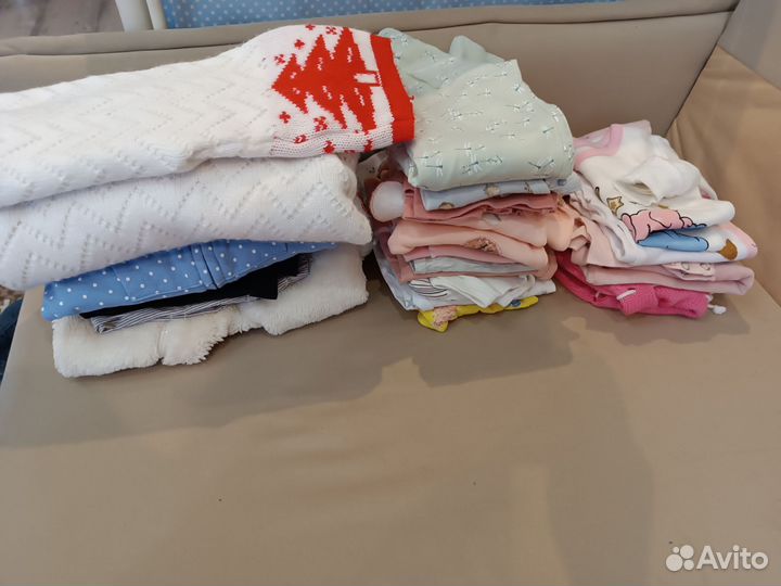Пакет вещей на девочку от 0-6мес