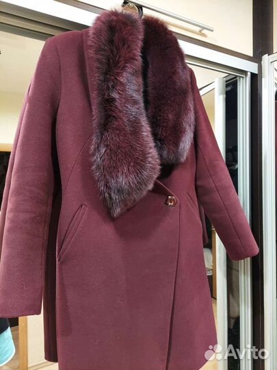 Пальто женское зимнее 46-48