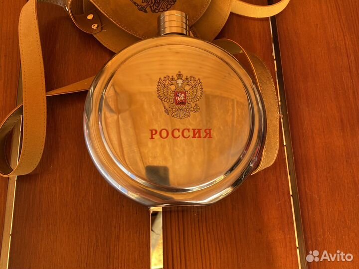 Фляжка из нержавейки 1 литр