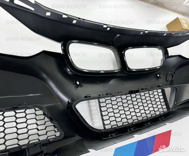 Бампер передний на BMW F30 m-tech