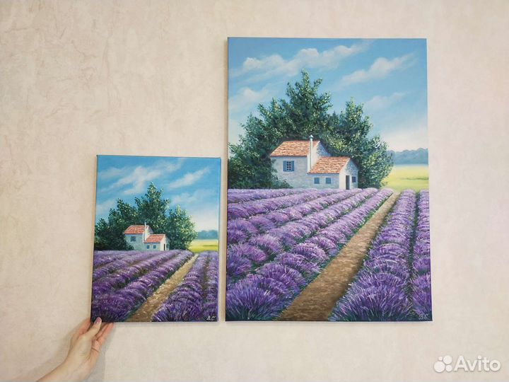 Картина маслом Прованс