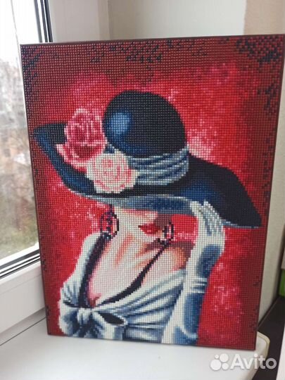 Алмазная вышивка готовая работа