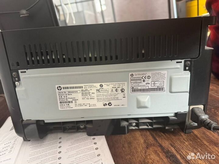 Принтер HP laserjet p1102w