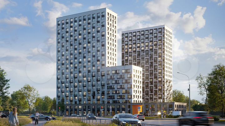 1-к. квартира, 38,2 м², 4/21 эт.