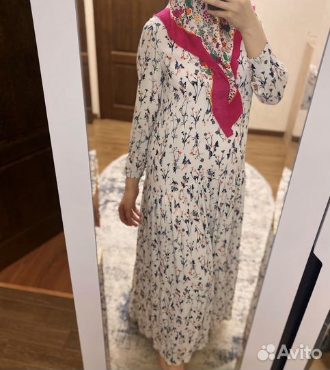 Платье муслиновое