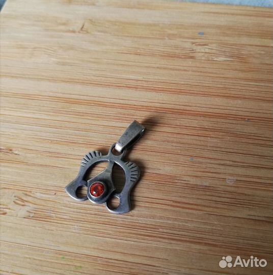 Кулон серебро СССР