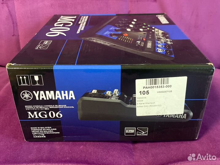Микшерный пульт Yamaha MG06